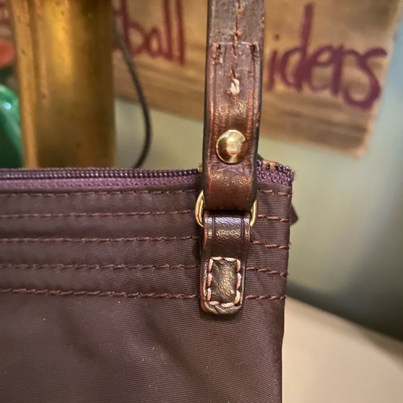 Dooney & Bourke North/South Nylon Triple Zip Crossbody Bag - Picture 6 of 8